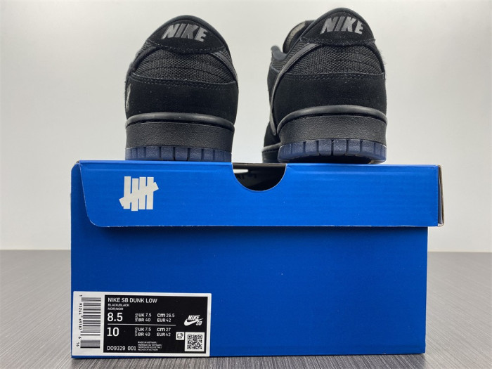 undefeated x nike dunk low do9329-001